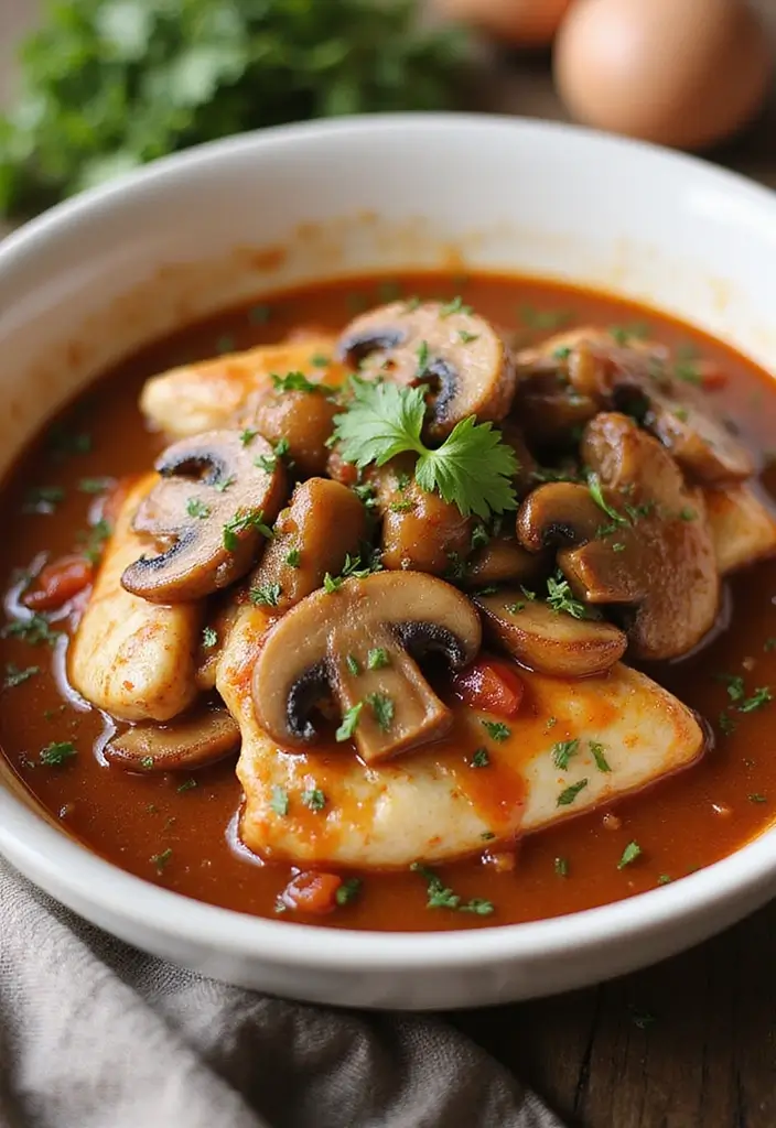 30 Instant Pot Italian Chicken Recipes That Are Savory & Simple - 30. Instant Pot Italian Chicken with Mushrooms