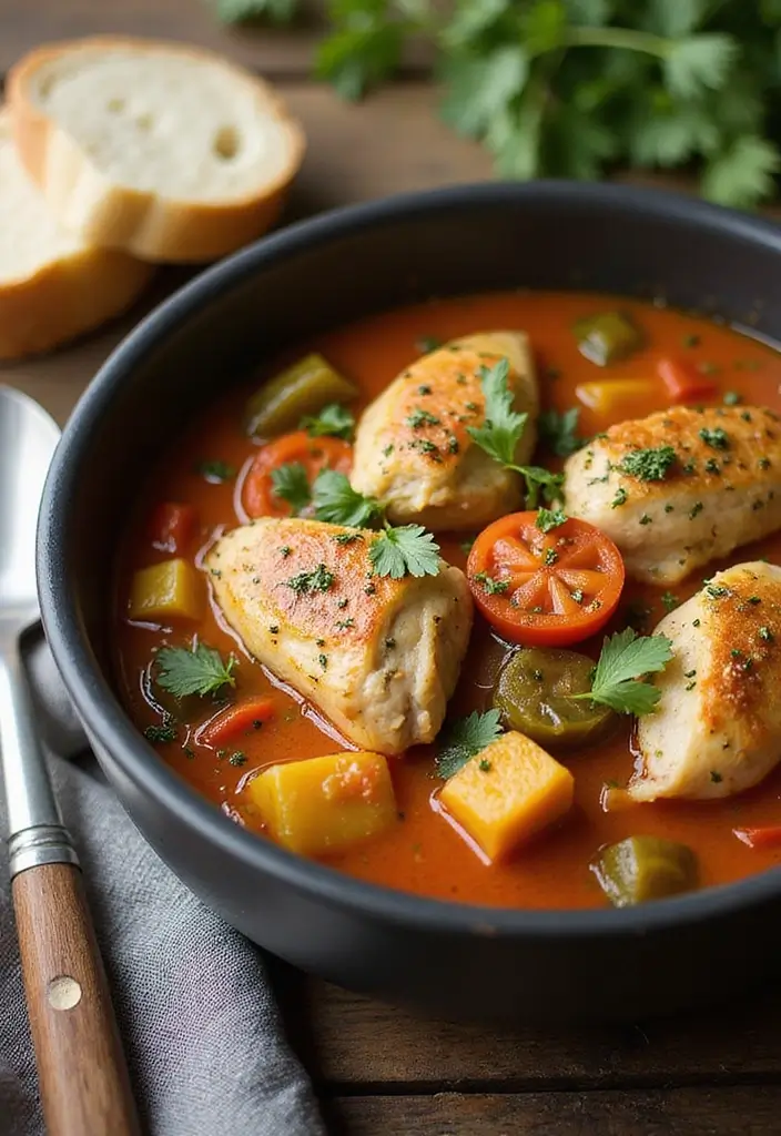30 Instant Pot Italian Chicken Recipes That Are Savory & Simple - 4. Italian Herb Chicken Stew