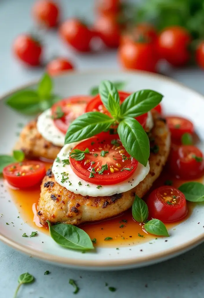 30 Instant Pot Italian Chicken Recipes That Are Savory & Simple - 5. Italian Caprese Chicken