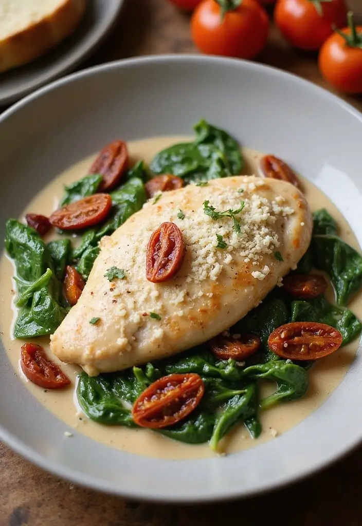 30 Instant Pot Italian Chicken Recipes That Are Savory & Simple - 6. Tuscan Garlic Chicken