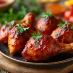 30 Oven Baked BBQ Chicken Drumsticks That Are Sticky & Delicious