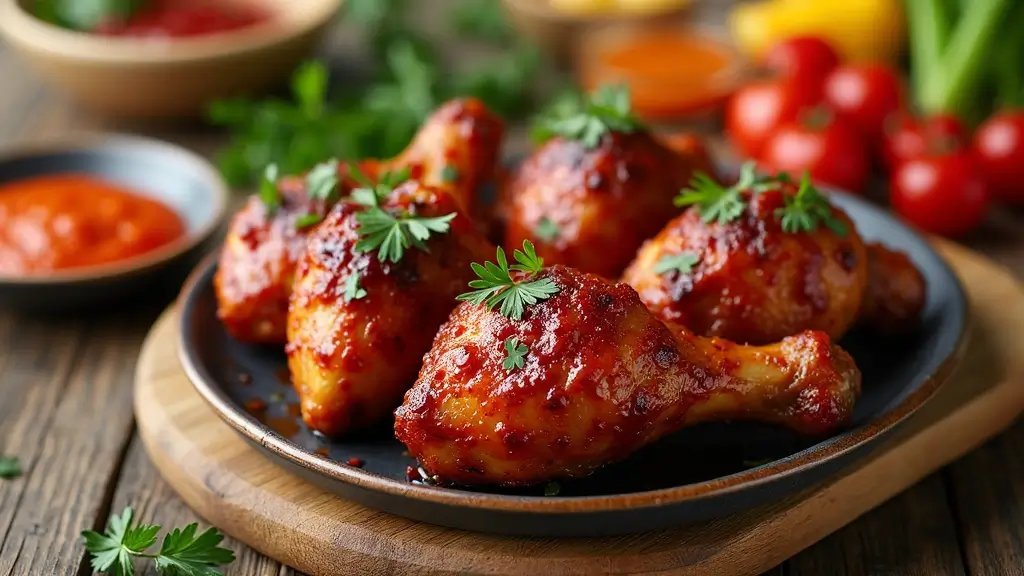 30 Oven Baked BBQ Chicken Drumsticks That Are Sticky & Delicious