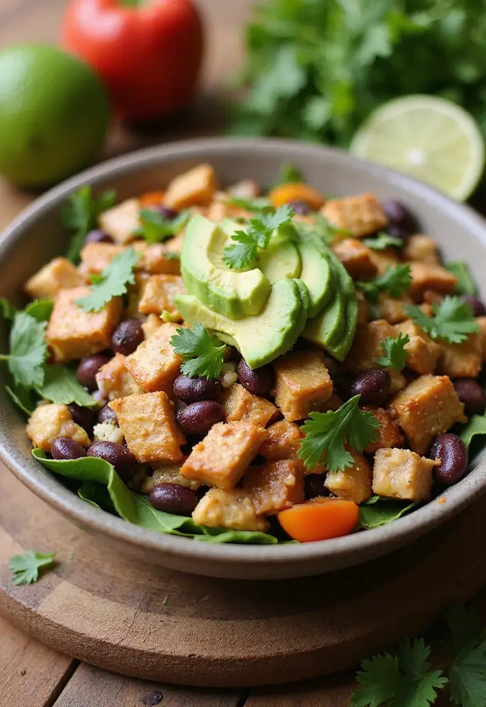 27 Ground Chicken Crockpot Recipes That Are Set-and-Forget Simple - 17. Chicken and Black Bean Bowl