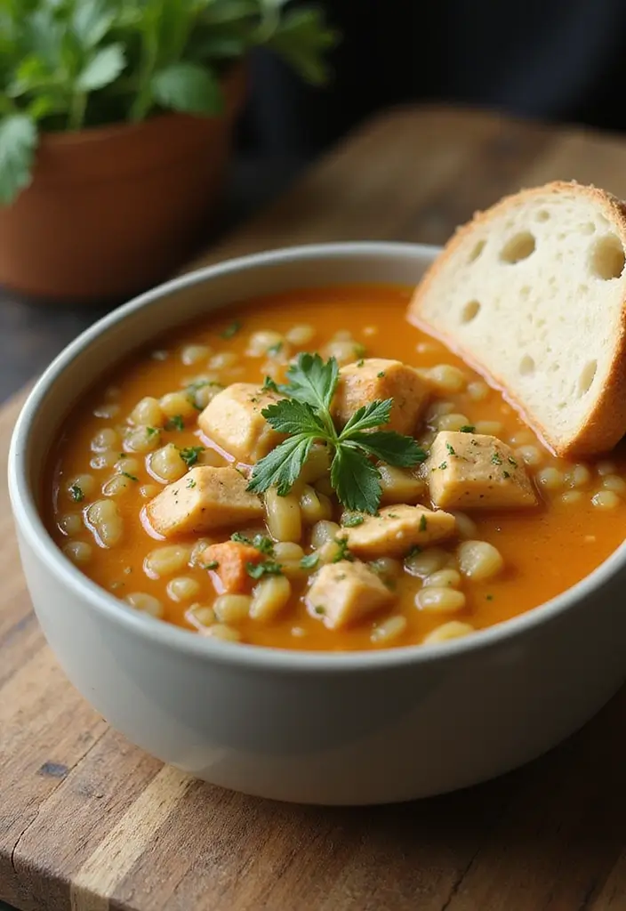 27 Ground Chicken Crockpot Recipes That Are Set-and-Forget Simple - 20. Chicken and Lentil Soup