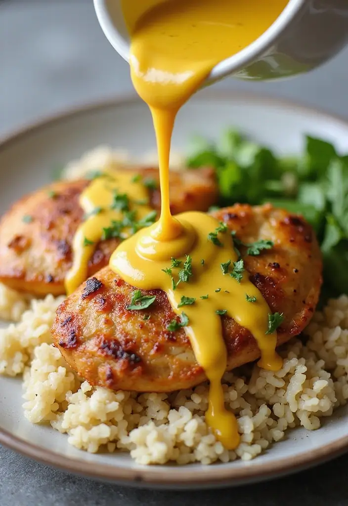 27 Sauces for Chicken and Rice Recipes That Complete the Dish - 11. Dijon Mustard Sauce