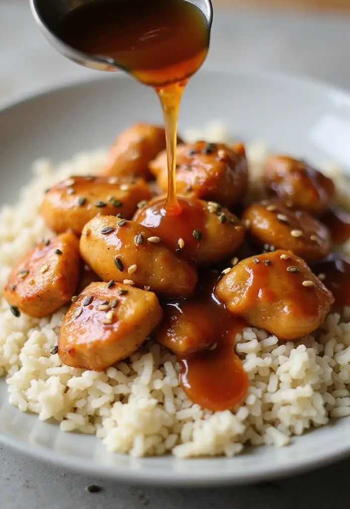 27 Sauces for Chicken and Rice Recipes That Complete the Dish - 20. Honey Garlic Sauce
