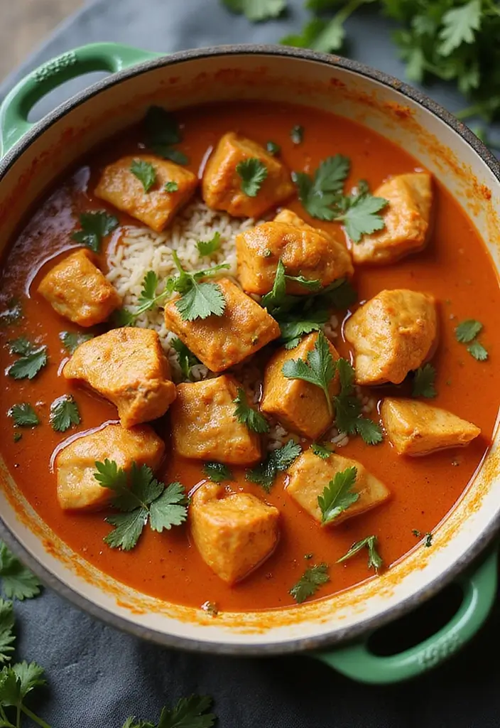 27 Sauces for Chicken and Rice Recipes That Complete the Dish - 22. Thai Red Curry Sauce