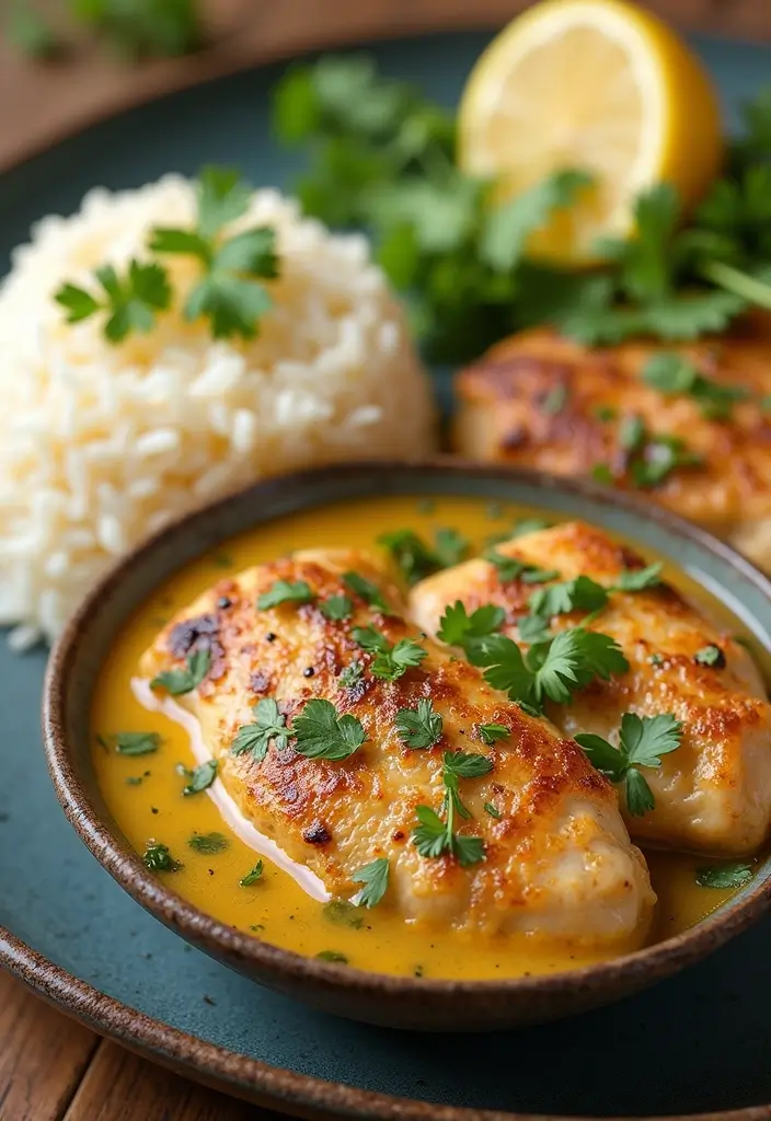 27 Sauces for Chicken and Rice Recipes That Complete the Dish - 3. Zesty Lemon Herb Sauce