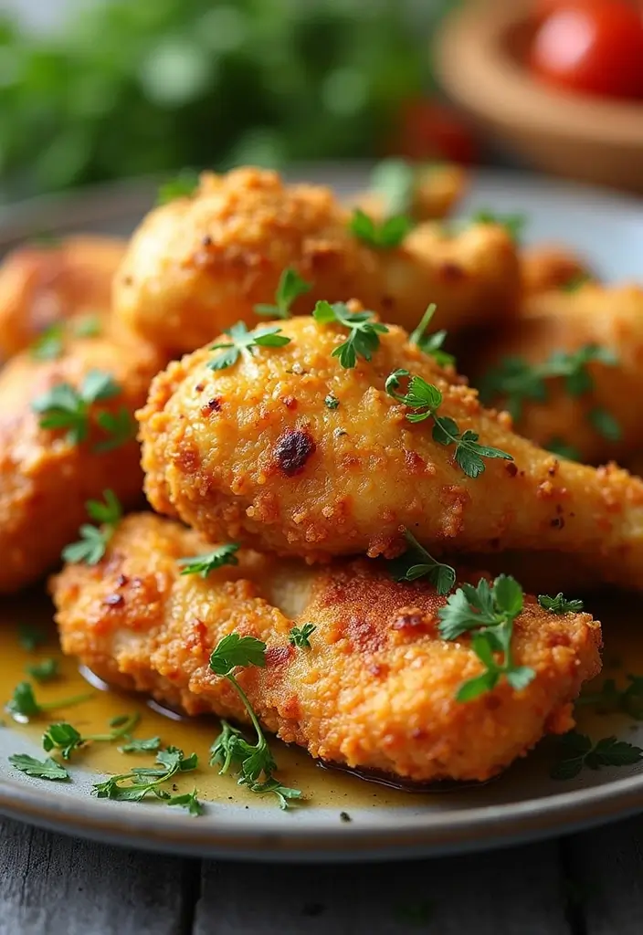 30 Fried Chicken Recipe Air Fryer Versions That Crunch Perfectly - 11. Honey Mustard Air Fryer Chicken