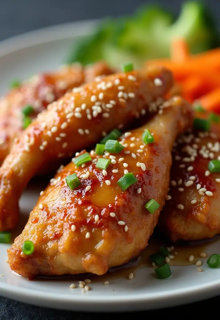 30 Fried Chicken Recipe Air Fryer Versions That Crunch Perfectly - 21. Ginger Soy Air Fryer Chicken