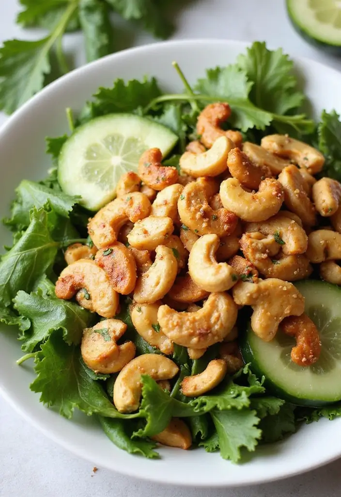 30 Sheet Pan Cashew Chicken Recipes That Are Fast & Flavorful - 15. Thai Cashew Chicken Salad