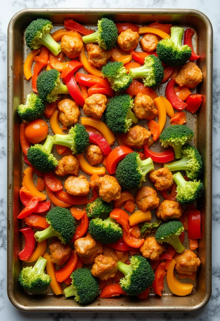 30 Sheet Pan Cashew Chicken Recipes That Are Fast & Flavorful - 18. Cashew Chicken with Mixed Veggies