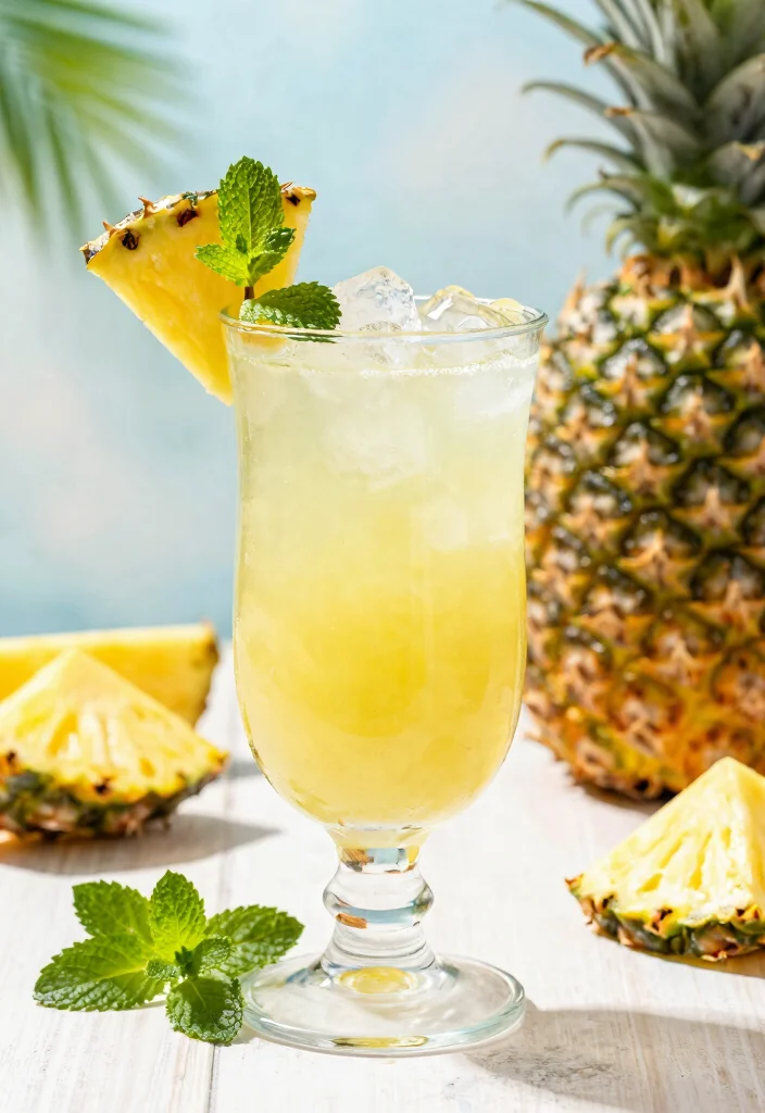 15 Apple Cider Vinegar Drink Recipes Easy and Refreshing - 14. Pineapple ACV Glow 1