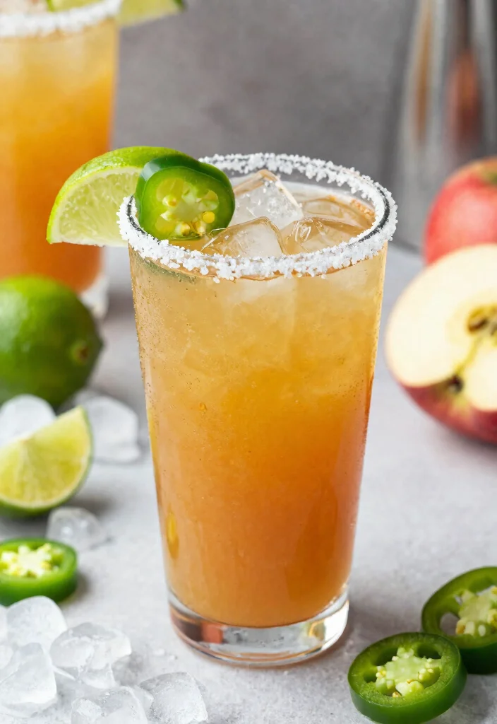 15 Apple Cider Vinegar Drink Recipes Easy and Refreshing - 4. Spicy Apple Cider Margarita 1