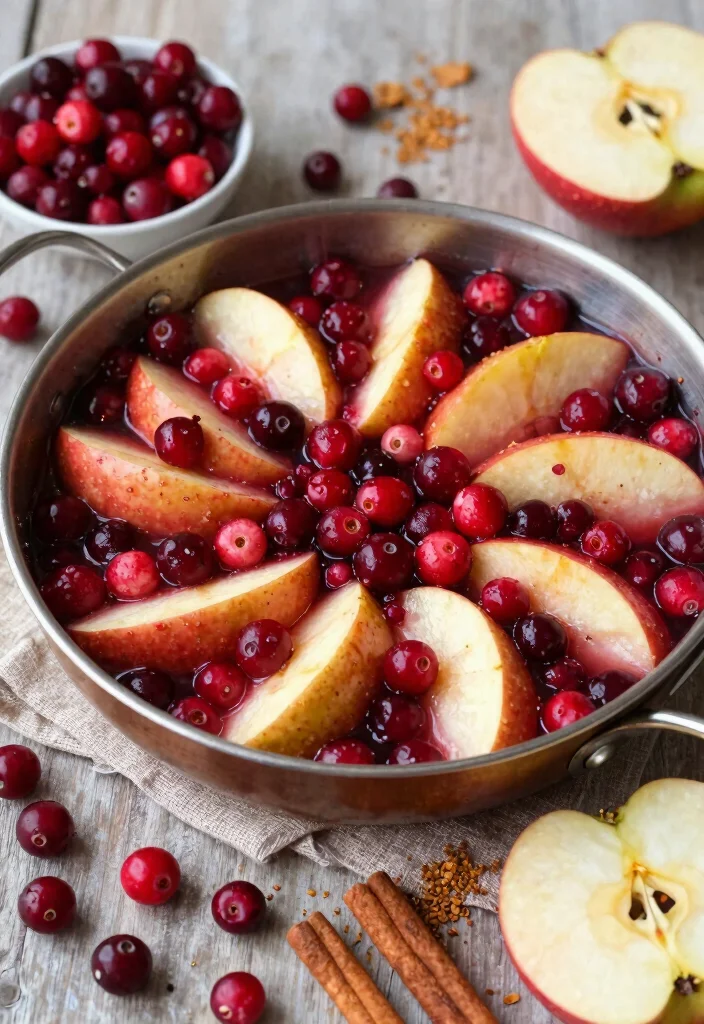 15 Apple Pie Filling Recipes Homemade and Flavor Packed - 5. Cranberry Apple Filling 1