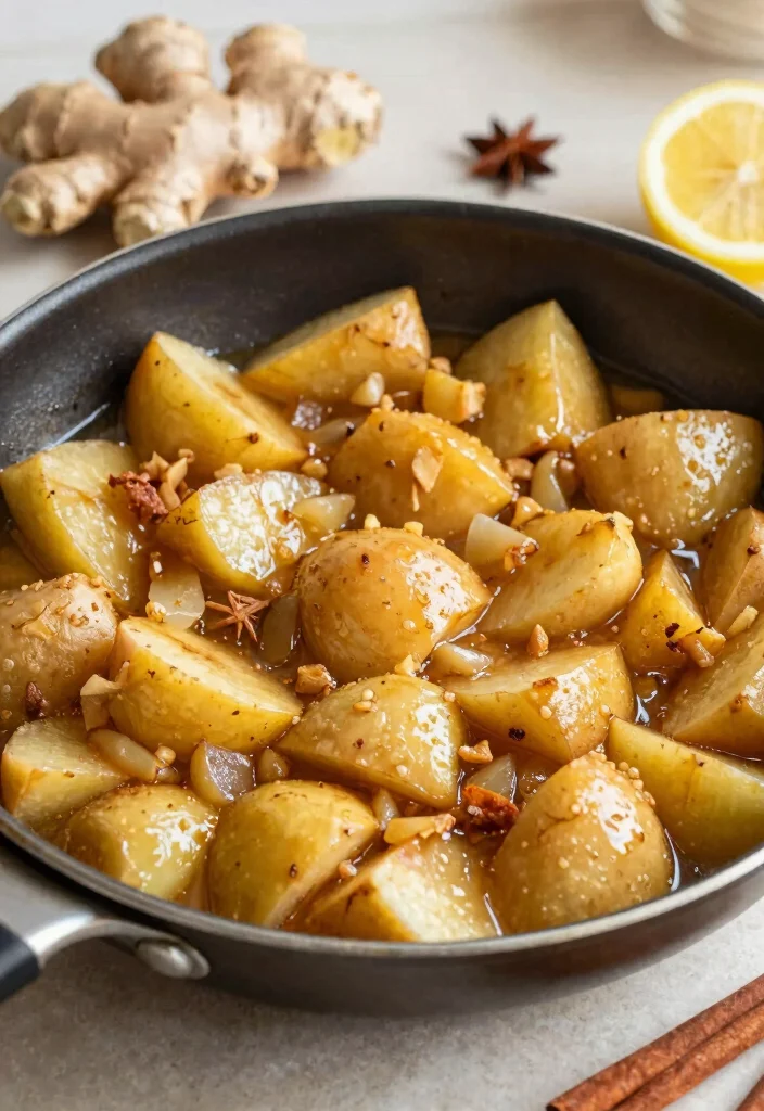 15 Apple Pie Filling Recipes Homemade and Flavor Packed - 6. Gingered Apple Filling 1