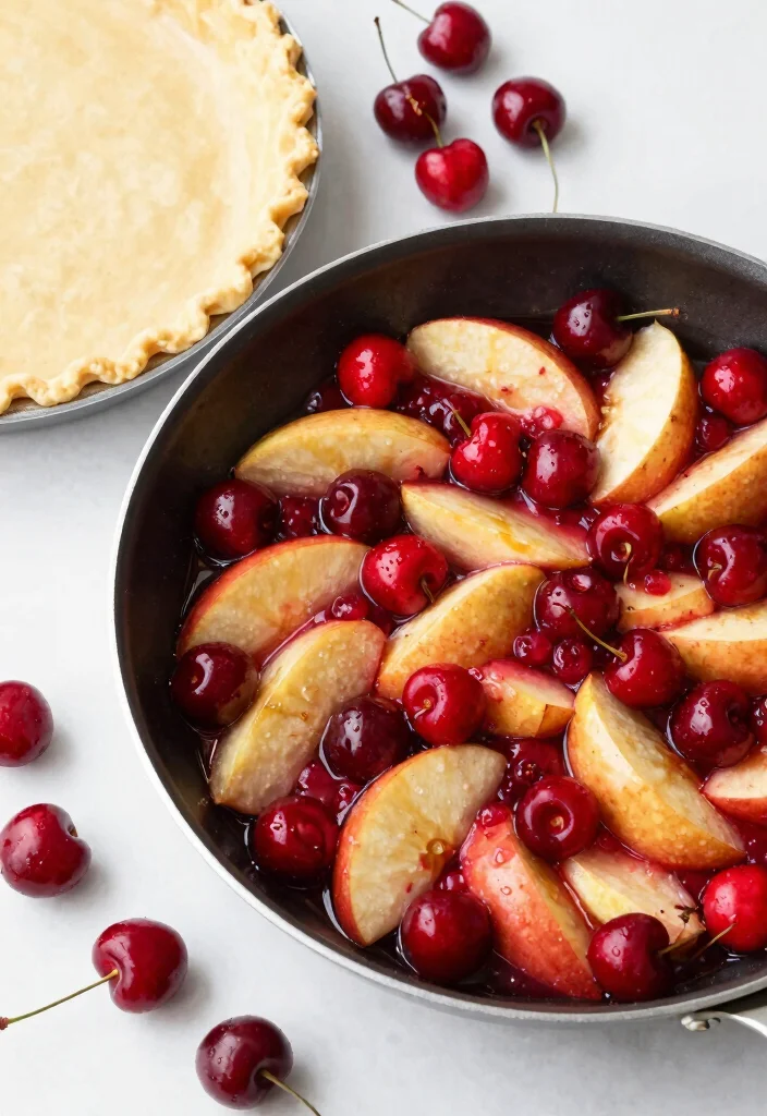 15 Apple Pie Filling Recipes Homemade and Flavor Packed - 8. Cherry Apple Filling 1