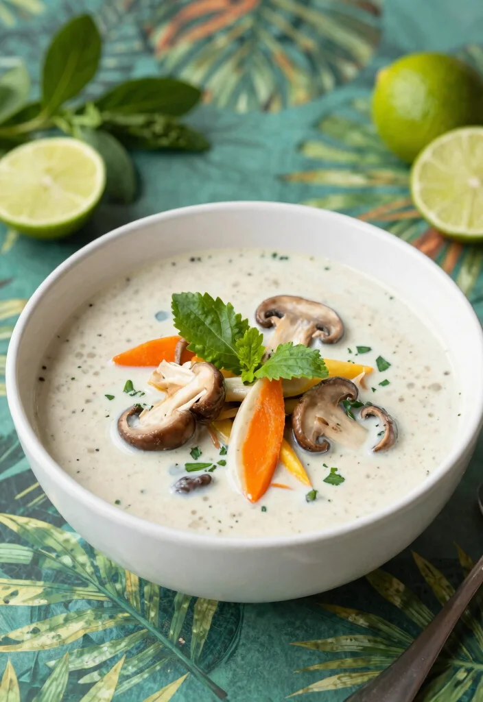 15 Busy Day Soup Recipes: Quick Easy Comfort - 13. Thai Coconut Soup 1