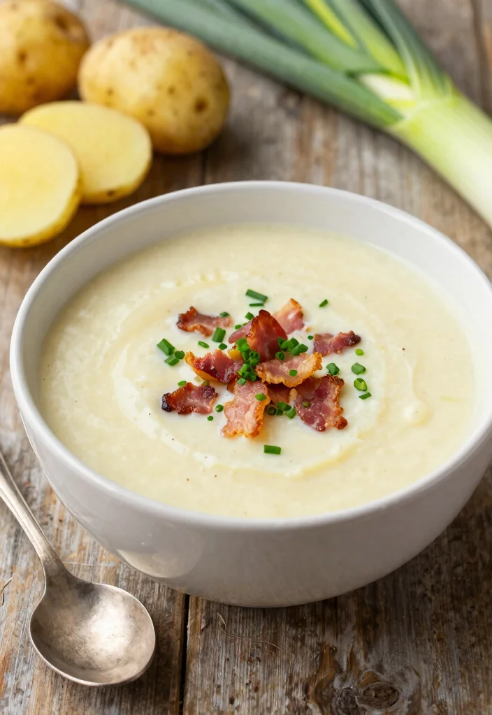 15 Busy Day Soup Recipes: Quick Easy Comfort - 3. Creamy Potato Leek Soup 1