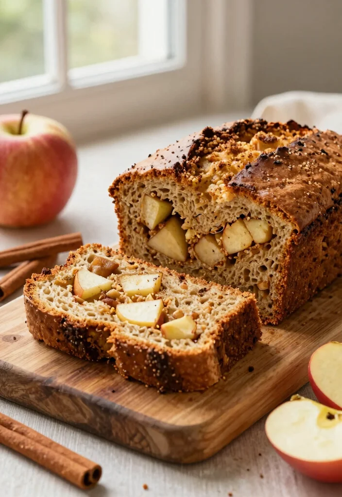 15 Country Apple Fritter Bread Recipes: Soft, Sweet, and Cozy - 3. Chunky Apple Cinnamon Fritter Bread 1