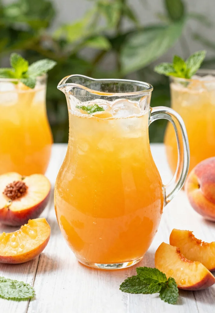 15 Fruit Punch Recipes Non Alcoholic Fun and Refreshing - 5. Peachy Pineapple Punch 1
