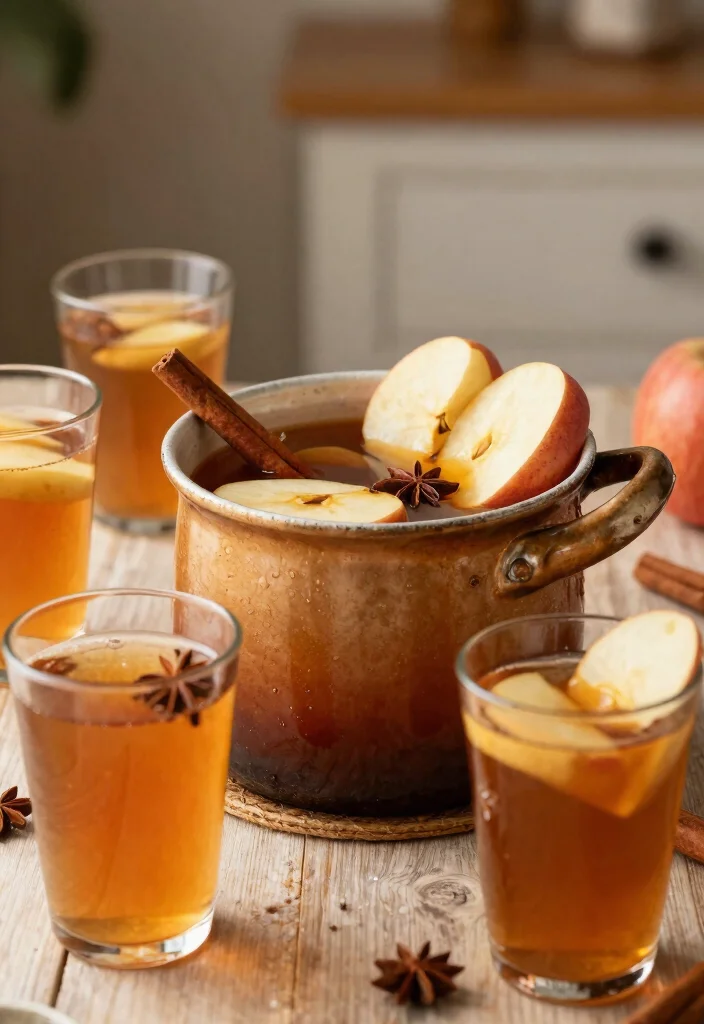 15 Fruit Punch Recipes Non Alcoholic Fun and Refreshing - 9. Spiced Apple Cider Punch 1