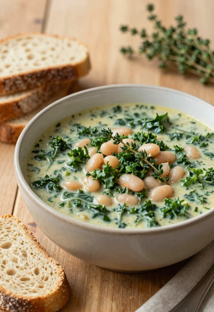 15 Gluten Free Soup Recipes: Cozy Wholesome Bowls - 10. White Bean & Kale Soup 1