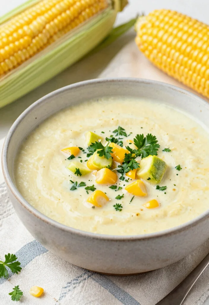 15 Gluten Free Soup Recipes: Cozy Wholesome Bowls - 14. Zucchini & Corn Chowder 1