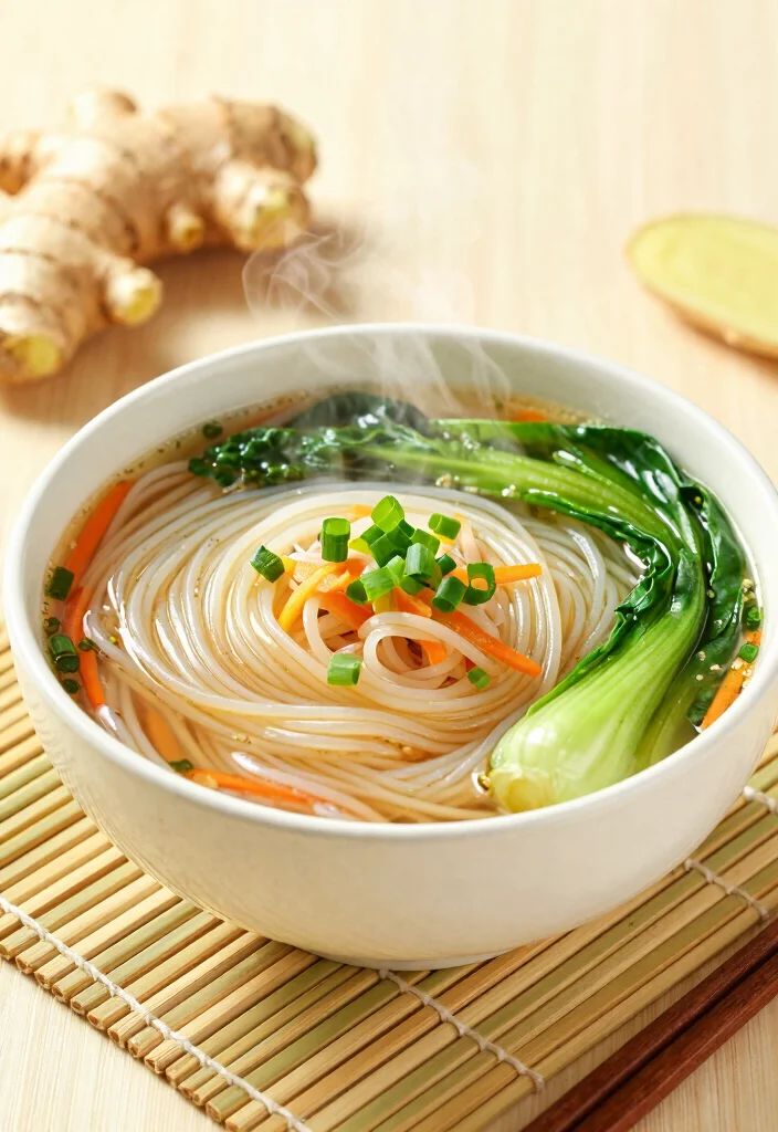 15 Gluten Free Soup Recipes: Cozy Wholesome Bowls - 9. Asian Noodle & Vegetable Soup 1