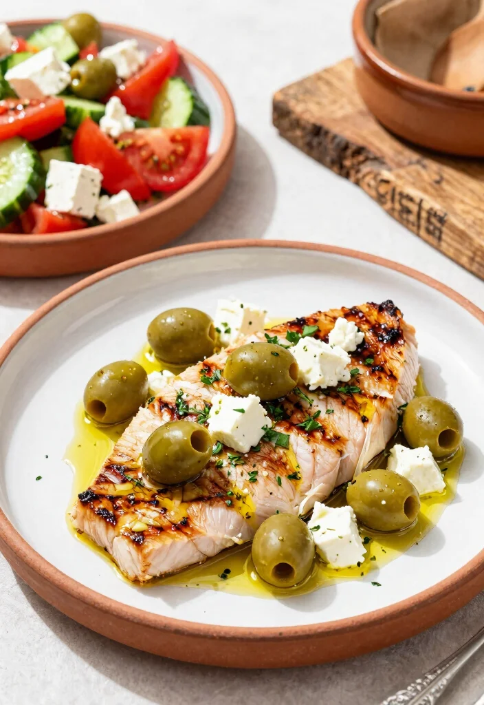 15 Grilled Tuna Steak Recipes: Simple, Fresh, and Delicious - 3. Mediterranean Grilled Tuna with Olives and Feta 1