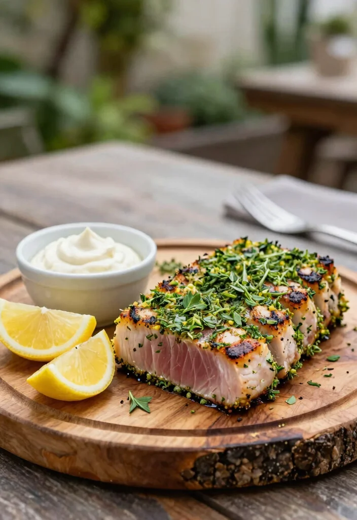 15 Grilled Tuna Steak Recipes: Simple, Fresh, and Delicious - 5. Herb-Crusted Grilled Tuna 1