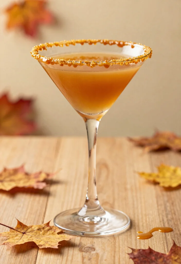16 Apple Cider Cocktail Recipes Perfect for Fall Parties - 2. Caramel Apple Cider Martini 1