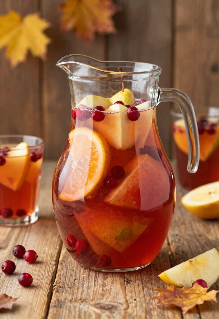 16 Apple Cider Cocktail Recipes Perfect for Fall Parties - 3. Autumn Harvest Sangria 1