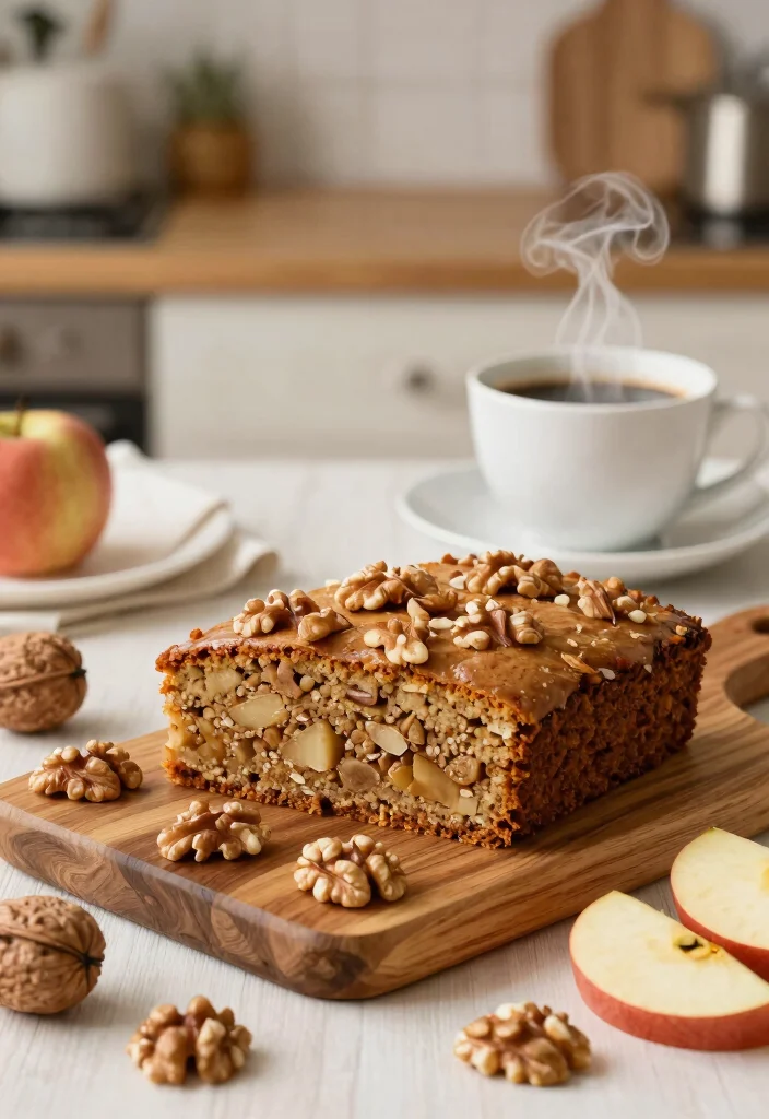 16 Apple Coffee Cake Recipes Moist, Cozy, and Easy - 3. Nutty Apple Coffee Cake 1