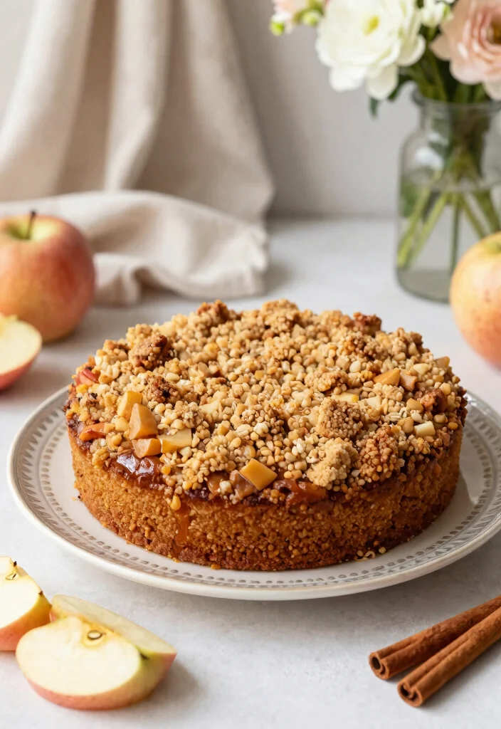 16 Apple Coffee Cake Recipes Moist, Cozy, and Easy - 6. Apple Streusel Coffee Cake 1