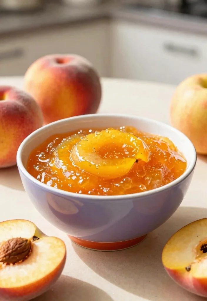 16 Apple Sauce Recipes: Crockpot Simple and Comforting - 7. Apple Peach Sauce 1