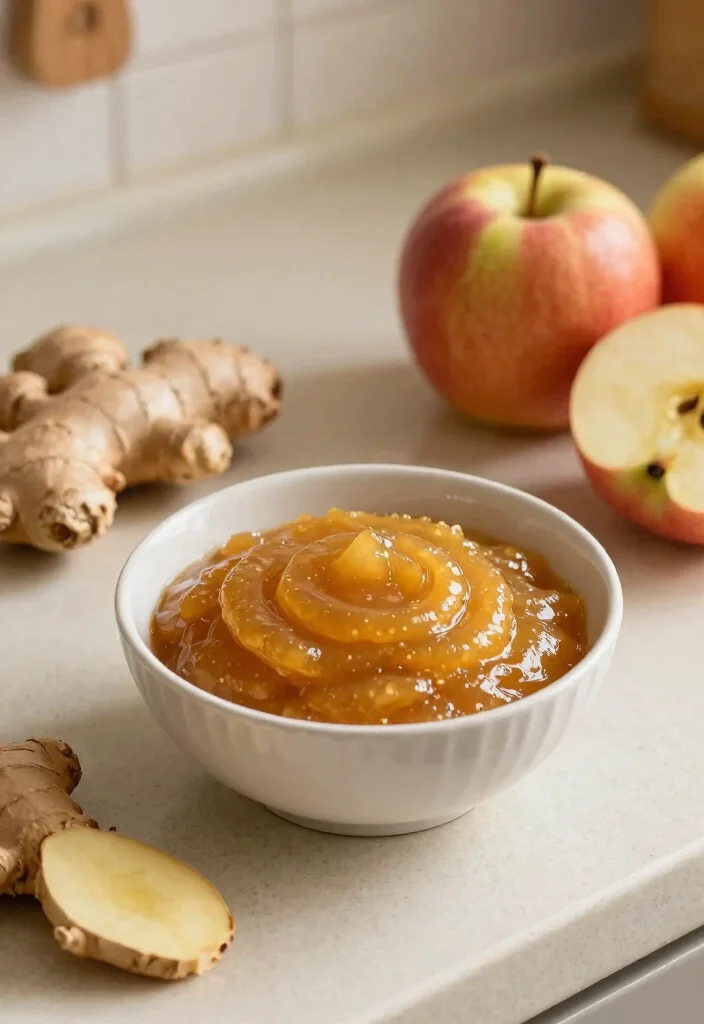 16 Apple Sauce Recipes: Crockpot Simple and Comforting - 8. Apple Ginger Sauce 1