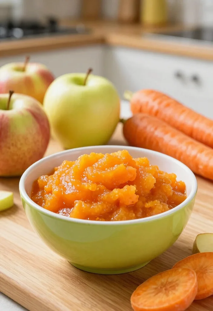 16 Apple Sauce Recipes: Crockpot Simple and Comforting - 9. Apple Carrot Sauce 1