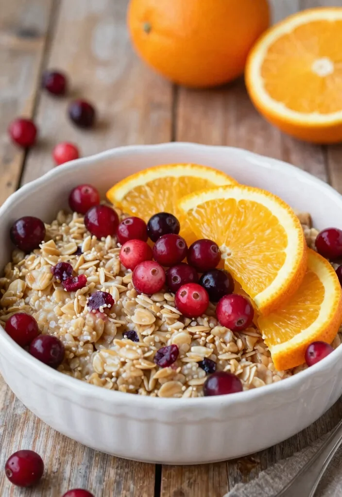16 Baked Oatmeal Recipes: Healthy Make-Ahead Comfort - 15. Cranberry Orange Baked Oatmeal 1