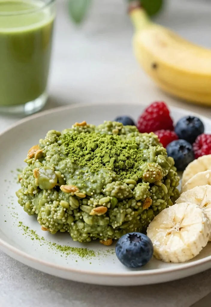 16 Baked Oatmeal Recipes: Healthy Make-Ahead Comfort - 16. Matcha Green Tea Baked Oatmeal 1