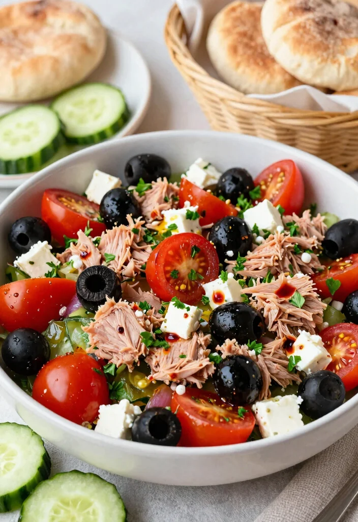 16 Canned Tuna Recipes for Healthy, Quick Protein Meals - 2. Mediterranean Tuna Salad 1
