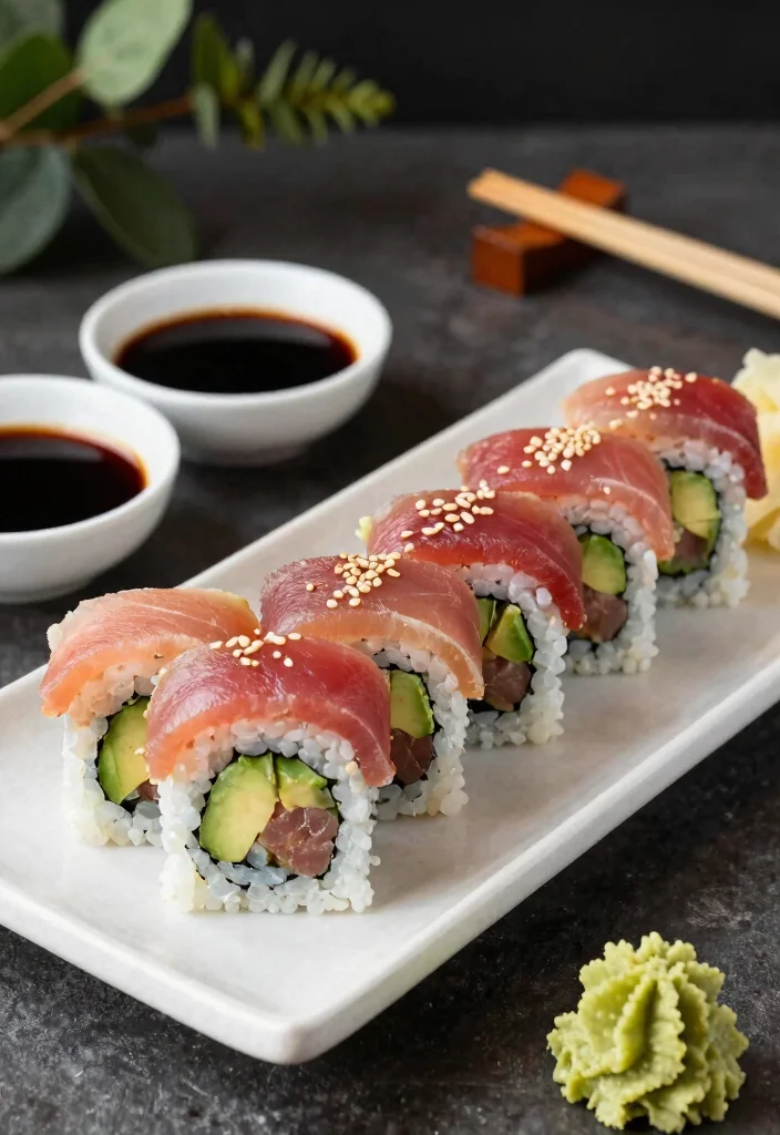 16 Canned Tuna Recipes for Healthy, Quick Protein Meals - 8. Tuna Sushi Rolls 1