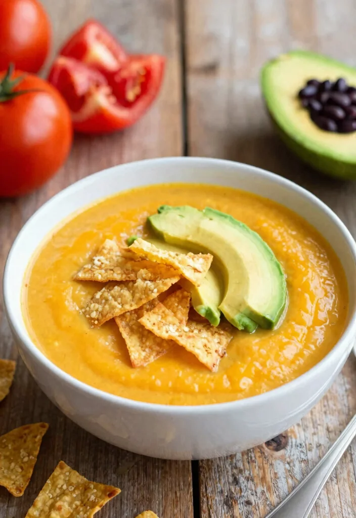 16 Cheddar Cheese Soup Recipes Smooth Cozy Bowls - 11. Cheddar Tortilla Soup 1