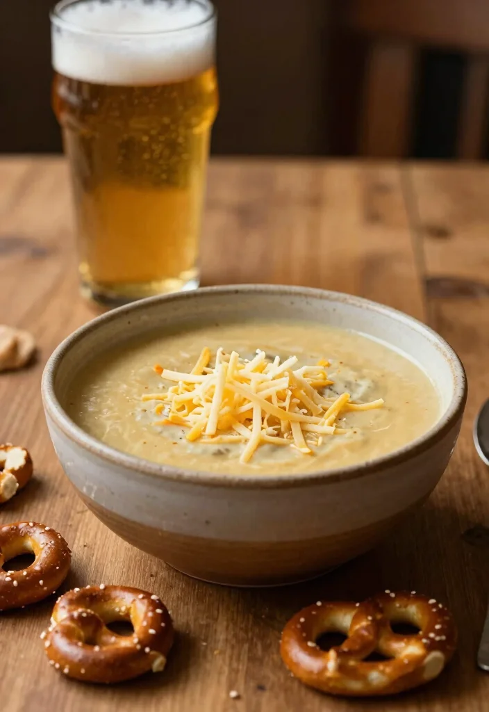 16 Cheddar Cheese Soup Recipes Smooth Cozy Bowls - 6. Cheddar Beer Soup 1