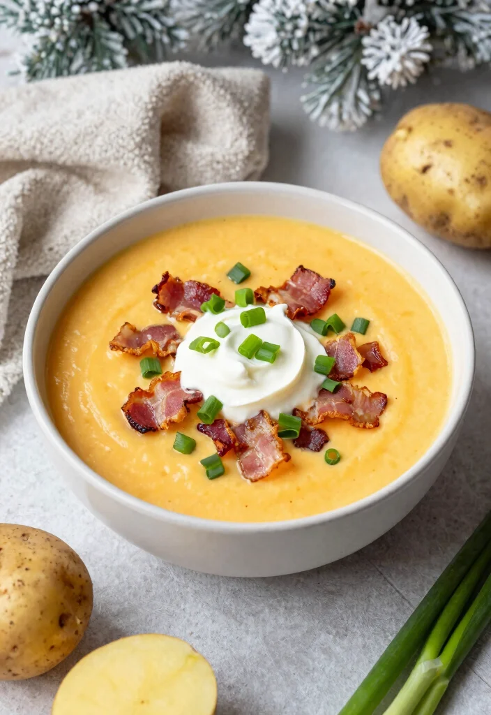 16 Cheddar Cheese Soup Recipes Smooth Cozy Bowls - 7. Loaded Cheddar Soup 1
