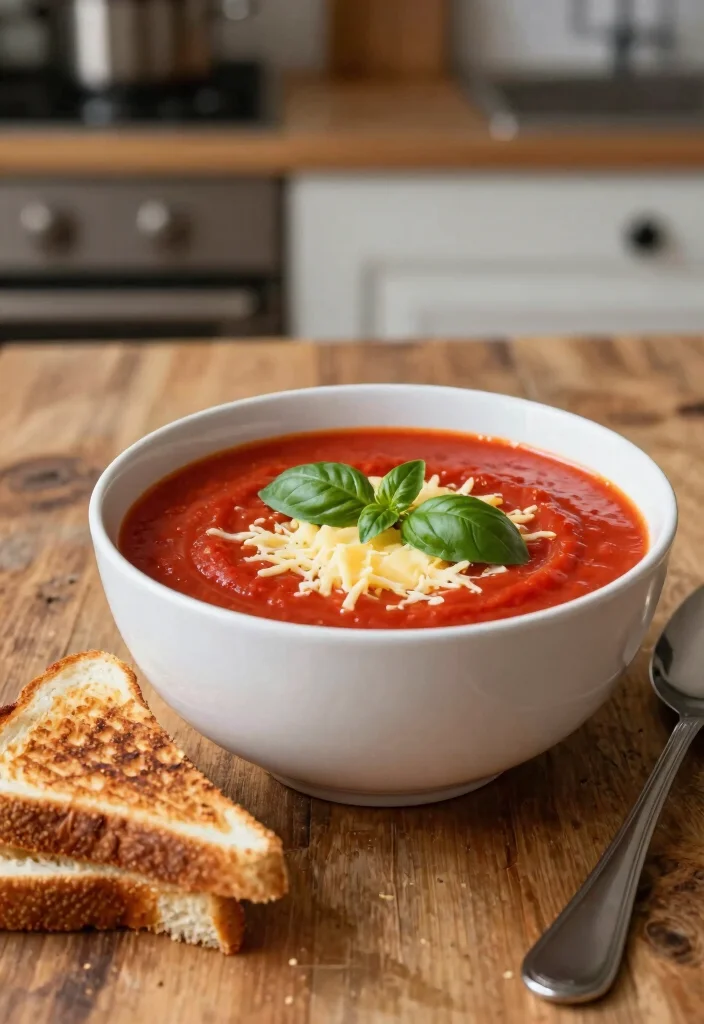 16 Cheddar Cheese Soup Recipes Smooth Cozy Bowls - 8. Creamy Tomato Cheddar Soup 1