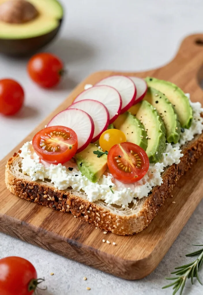16 Cottage Cheese Recipes for Healthy High-Protein Meals - 9. Cottage Cheese and Avocado Toast 1
