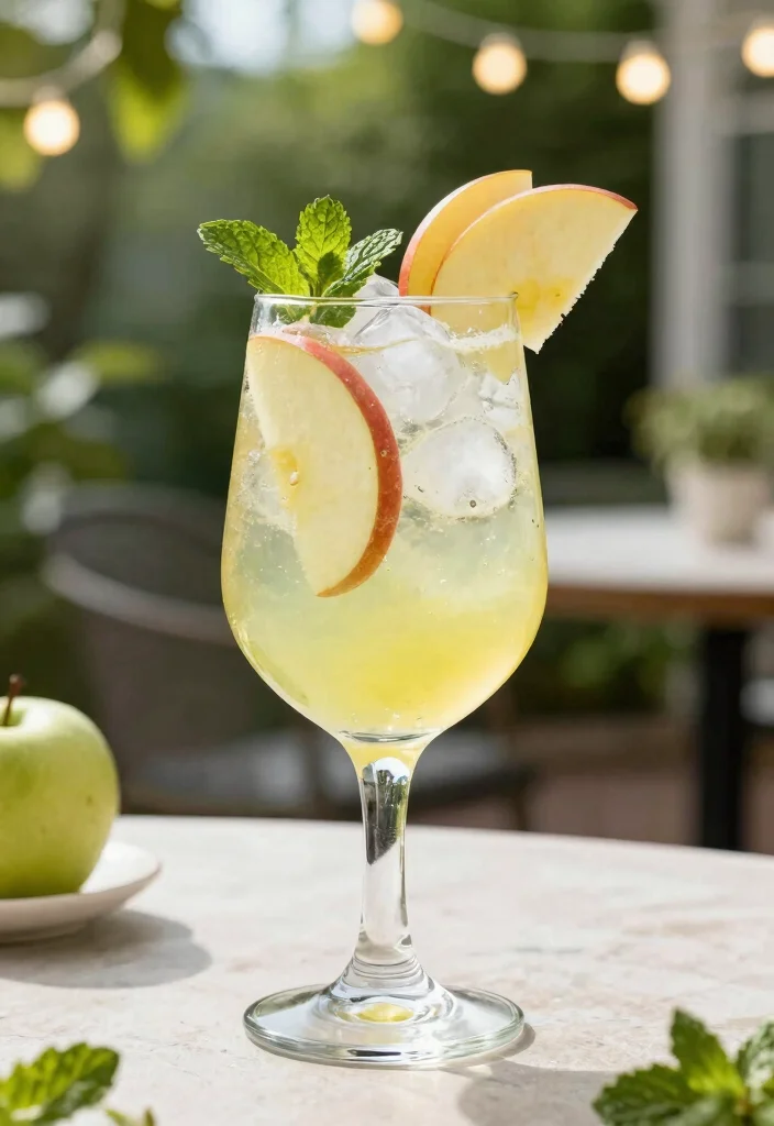 16 Crown Apple Drinks Recipes Smooth and Crowd Friendly - 5. Crown Apple Spritzer 1