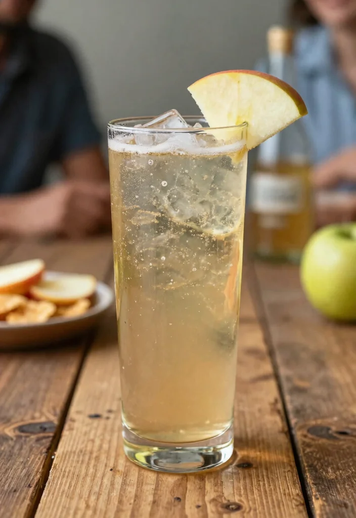 16 Crown Apple Drinks Recipes Smooth and Crowd Friendly - 9. Crown Apple and Ginger Ale 1