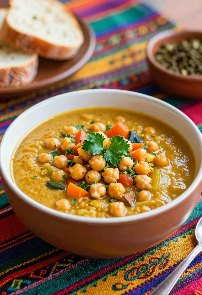 16 Dutch Oven Soup Recipes for Deep Flavor One Pot Meals - 10. Moroccan Spiced Chickpea Soup 1